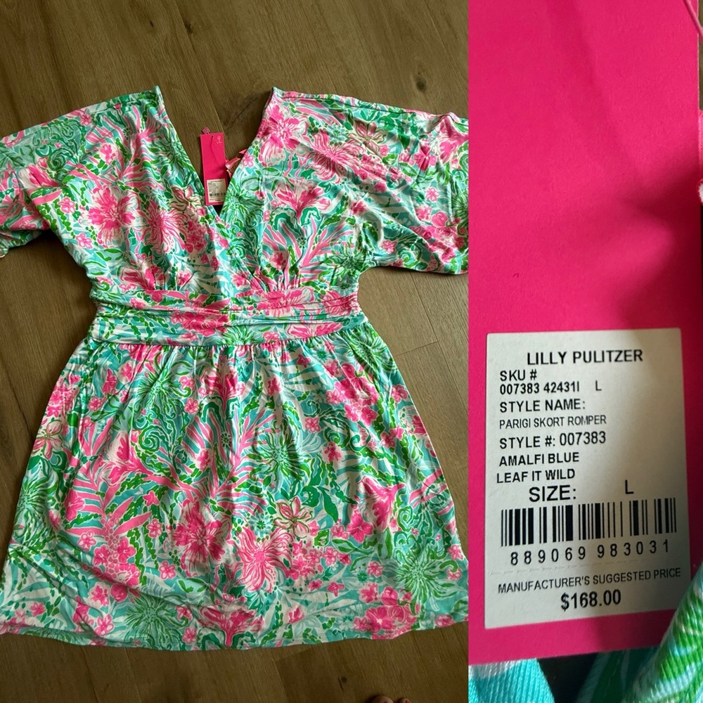Lilly Pulitzer Parigi Romper